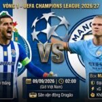 Nhận định trận đấu FC Porto vs Manchester City vòng 1 Champions League 2026/27 chi tiết trên Gavang TV.